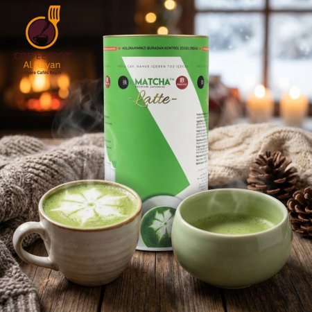 شاي ماتشا لاتيه